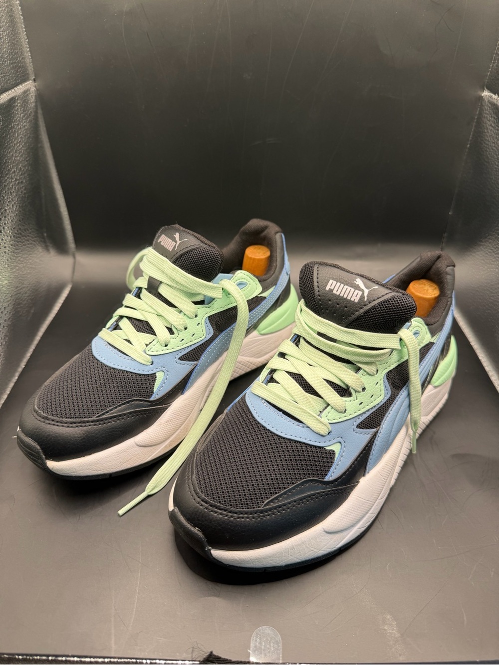 Puma X-Ray Speed Lite Sneakers Black Blue Green Women’s Size 7
